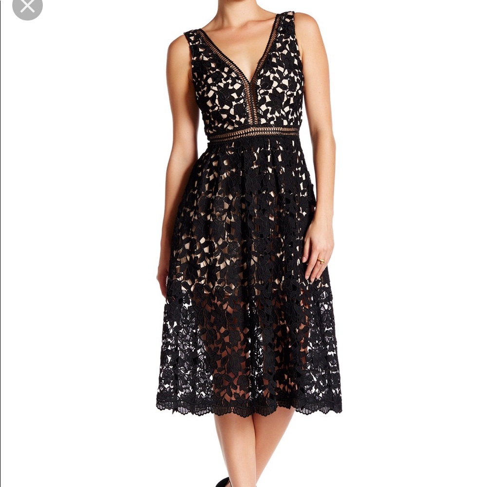 Just Me Lace Dress Sz Large